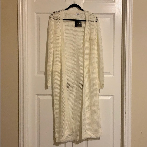 NWT JLUXLABEL Off White Laurel Crochet Cardigan Du - Picture 4 of 12